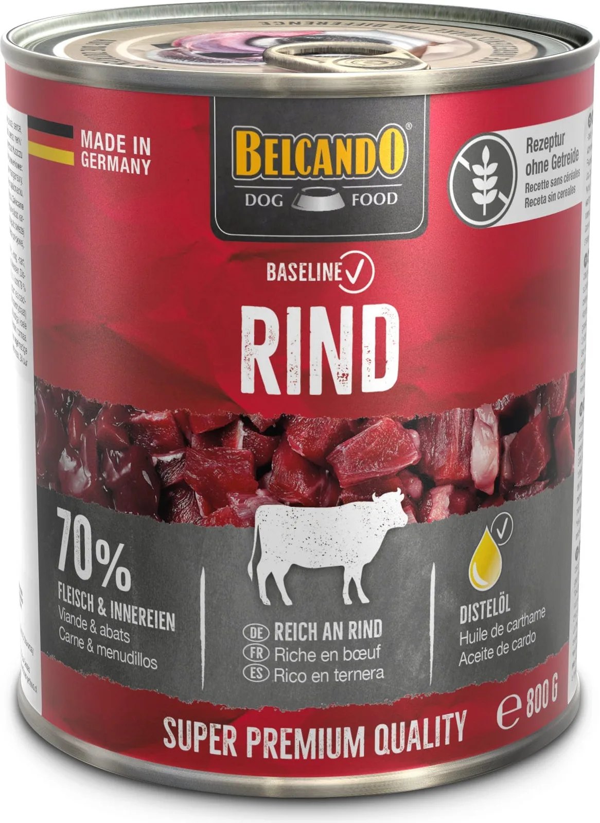 Baseline rund, 800 g van Belcando – productfoto