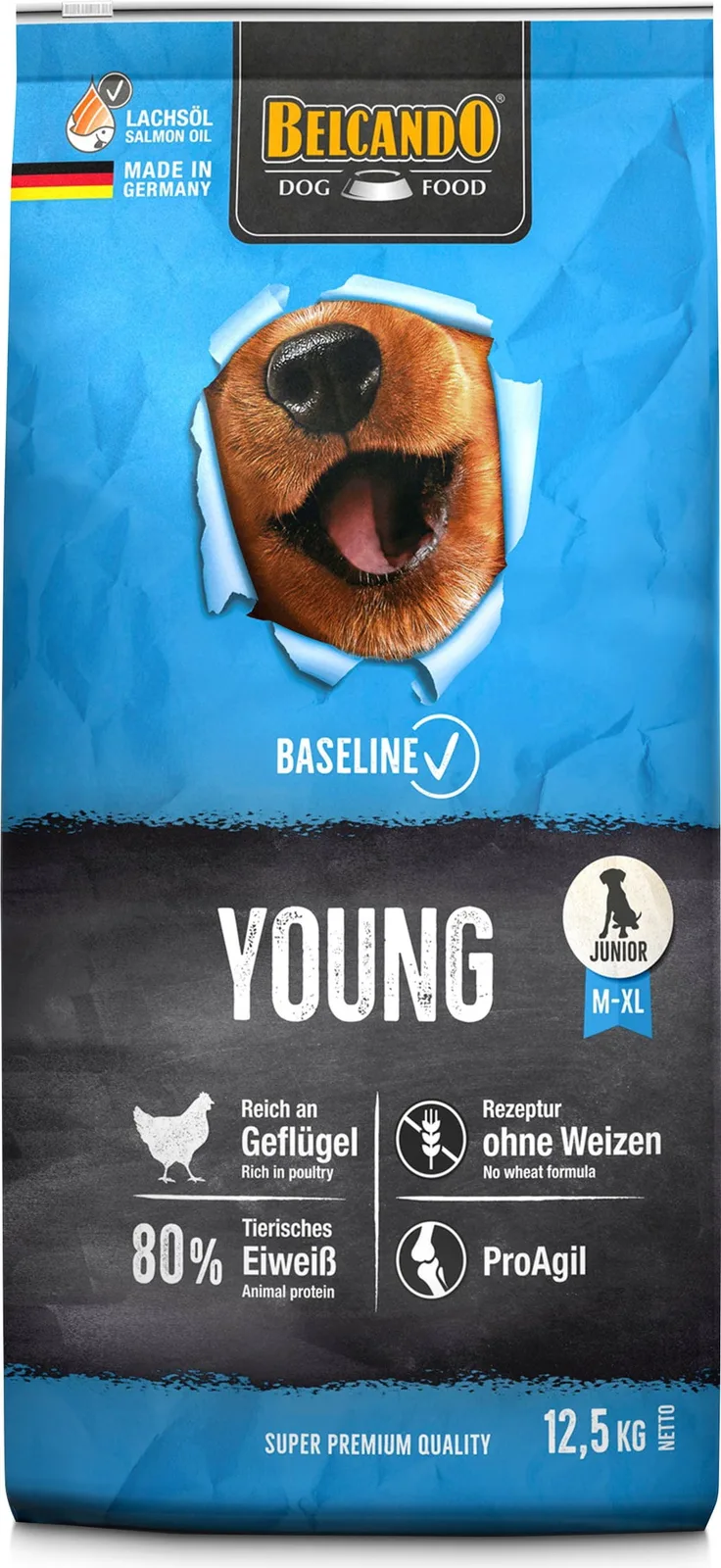 Baseline Young, 12,5 kg van Belcando – productfoto