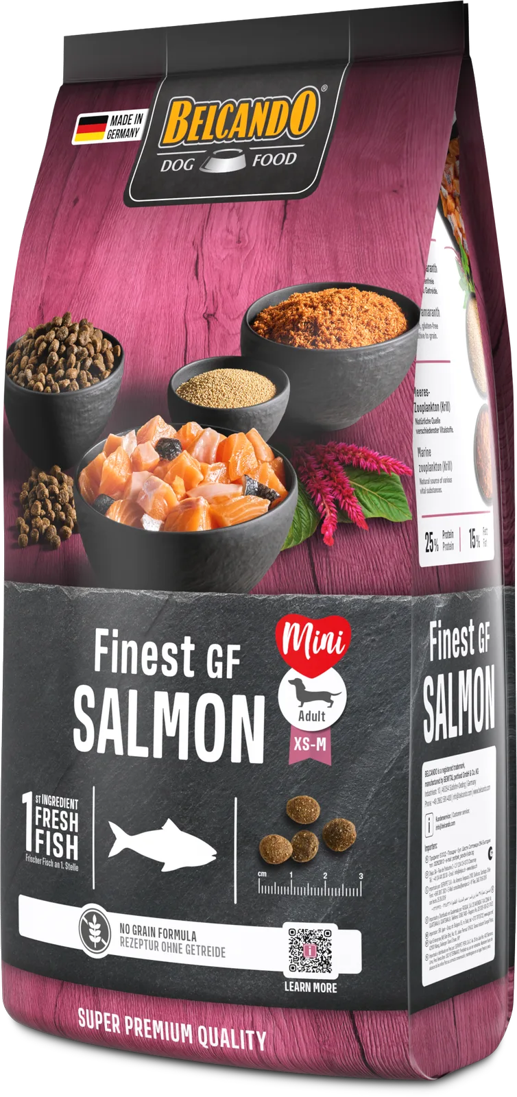 Finest Salmon Getreidefrei - 1 kg van Belcando – productfoto