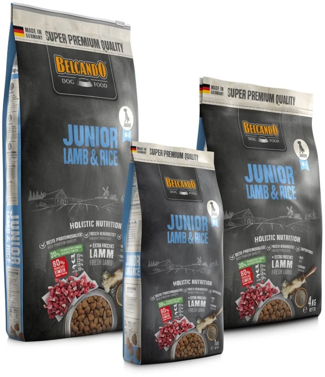 Junior Lam & Rijst Voor Puppy'S | 1 de Belcando – photo produit