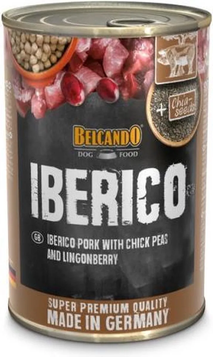 Natvoer - Kip en eend met gierst en wortelen - 6 x 800 gram - Hondenvoer by Belcando – product photo
