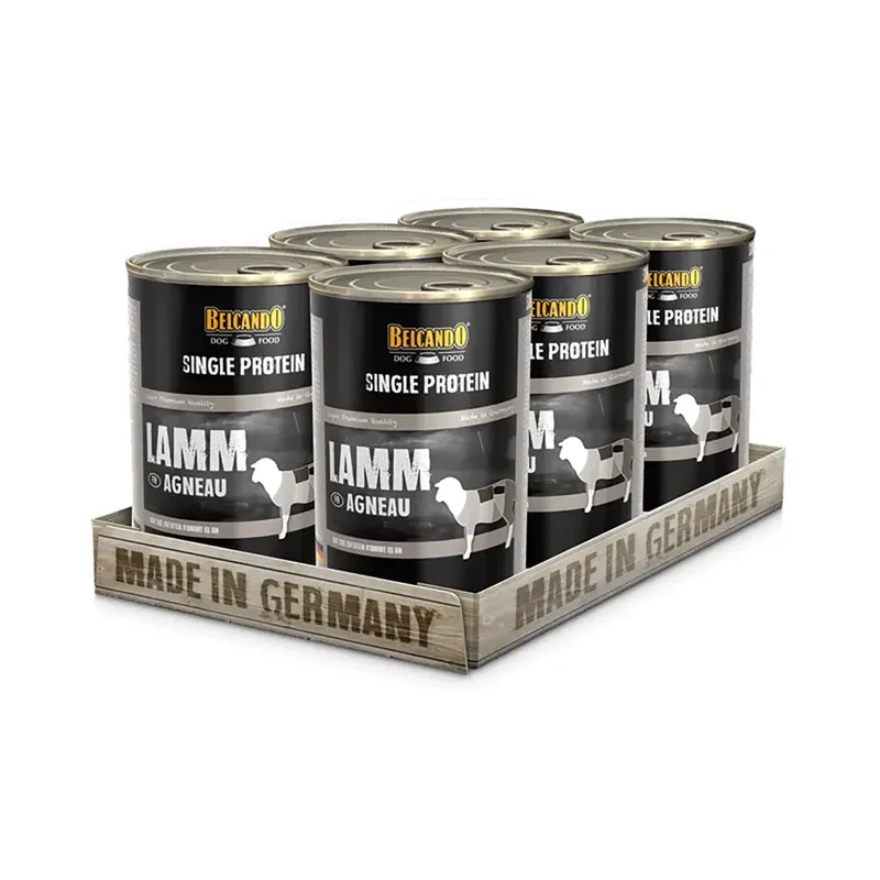 Lamm Pur 6x400g Nassfutter Für Hunde von Belcando – Produktfoto