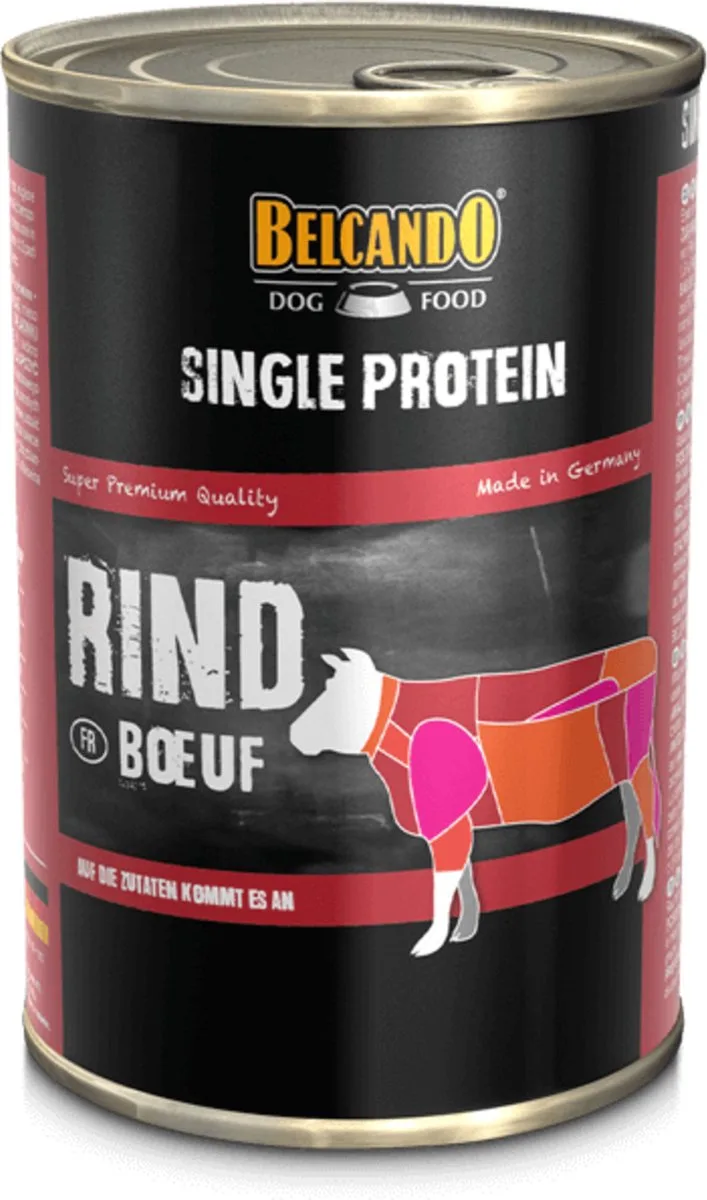 Single Protein 400 g - Hondenvoer - Rund by Belcando – product photo