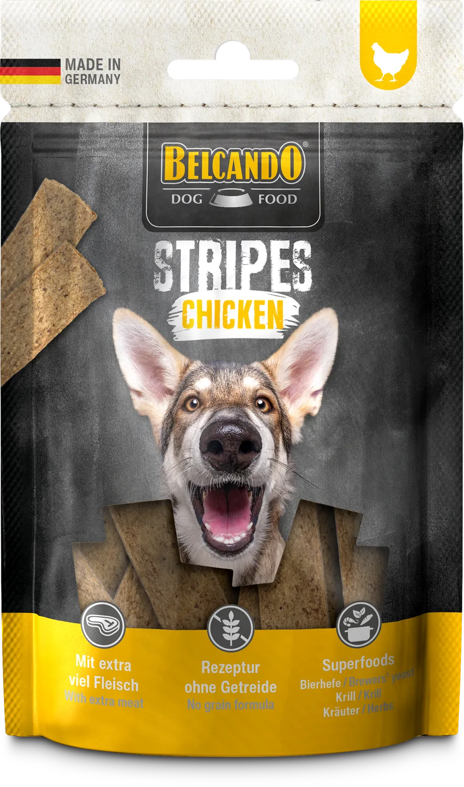 Stripes Chicken - 70 g de Belcando – photo produit