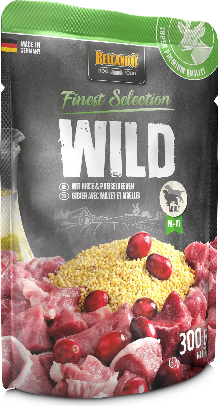 Wild mit Hirse und Preiselbeeren - 300 g by Belcando – product photo