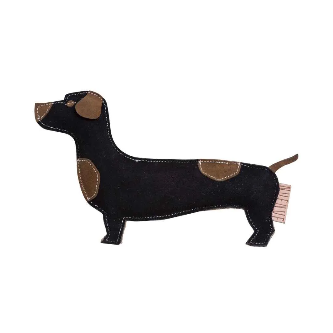 Hundespielzeug Leder, Dackel by Bellerei – product photo