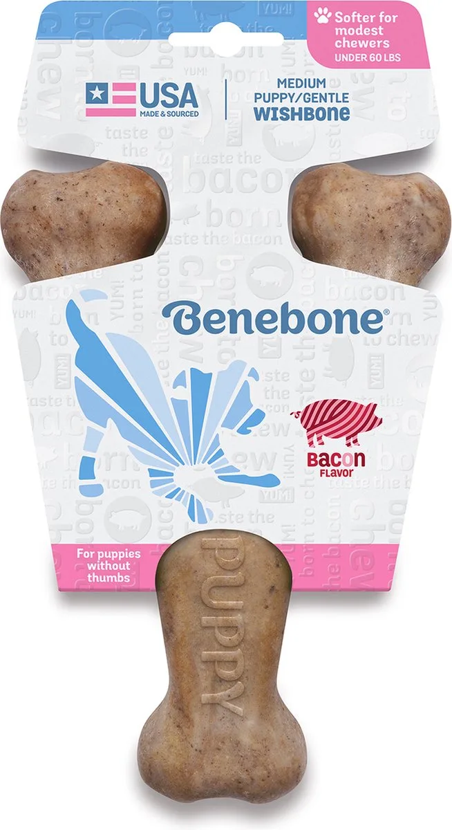 Welpe Speck Knochen 18 Cm von Benebone – Produktfoto