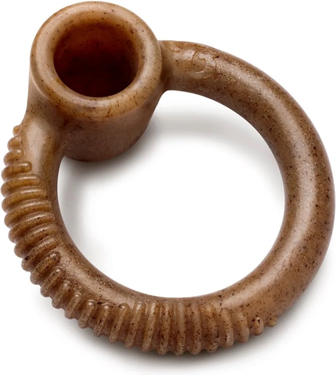 ring SMALL bacon tandverzorgend, lekker, kan gevuld worden met oa peanutbutter, In de zomer invriezen=ijsje von Benebone – Produktfoto