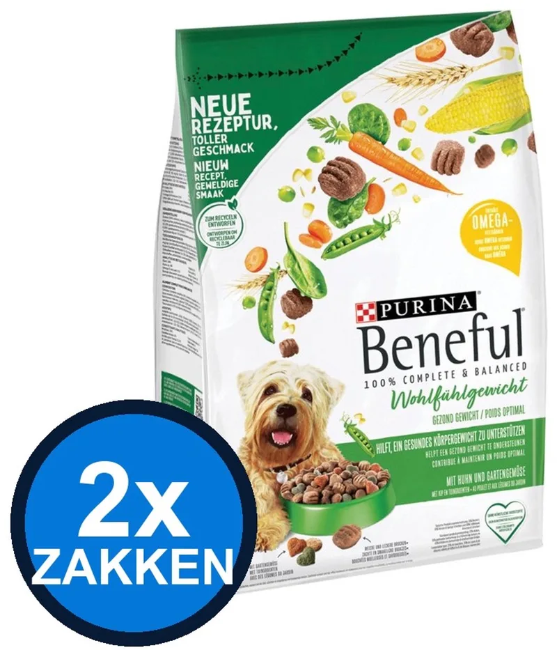 2x Beneful - Gezond Gewicht - Hondenvoer Droogvoer - 2.8 kg by Beneful – product photo