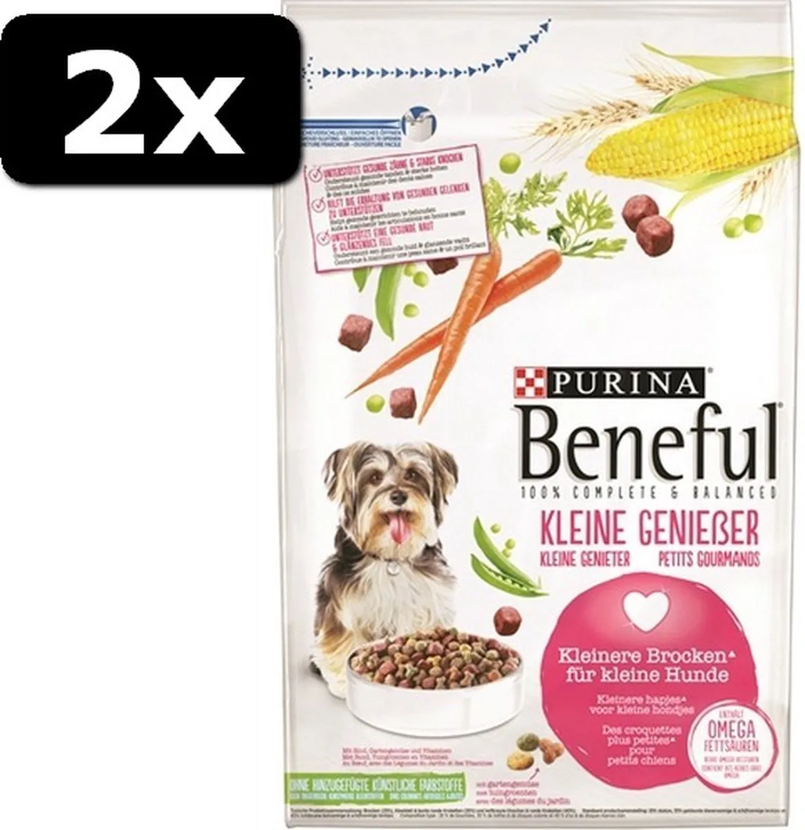 2x BENEFUL KLEINE GENIETER 2,8KG de Beneful – photo produit