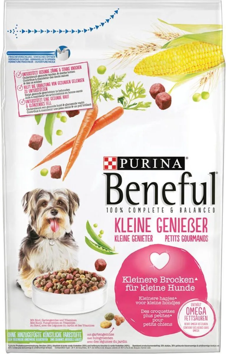 4x Beneful Kleine Genieter Rund - Groenten 2,8 kg van Beneful – productfoto