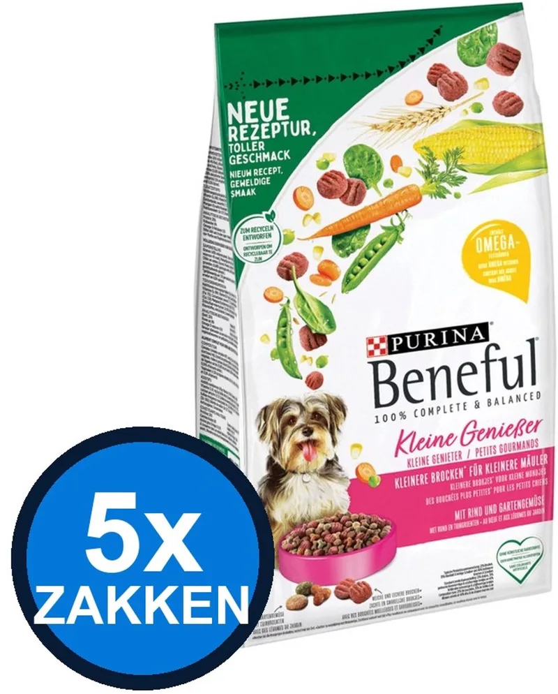 5x Beneful - Kleine Genieter - Hondenvoer Droogvoer - 1.4 kg by Beneful – product photo