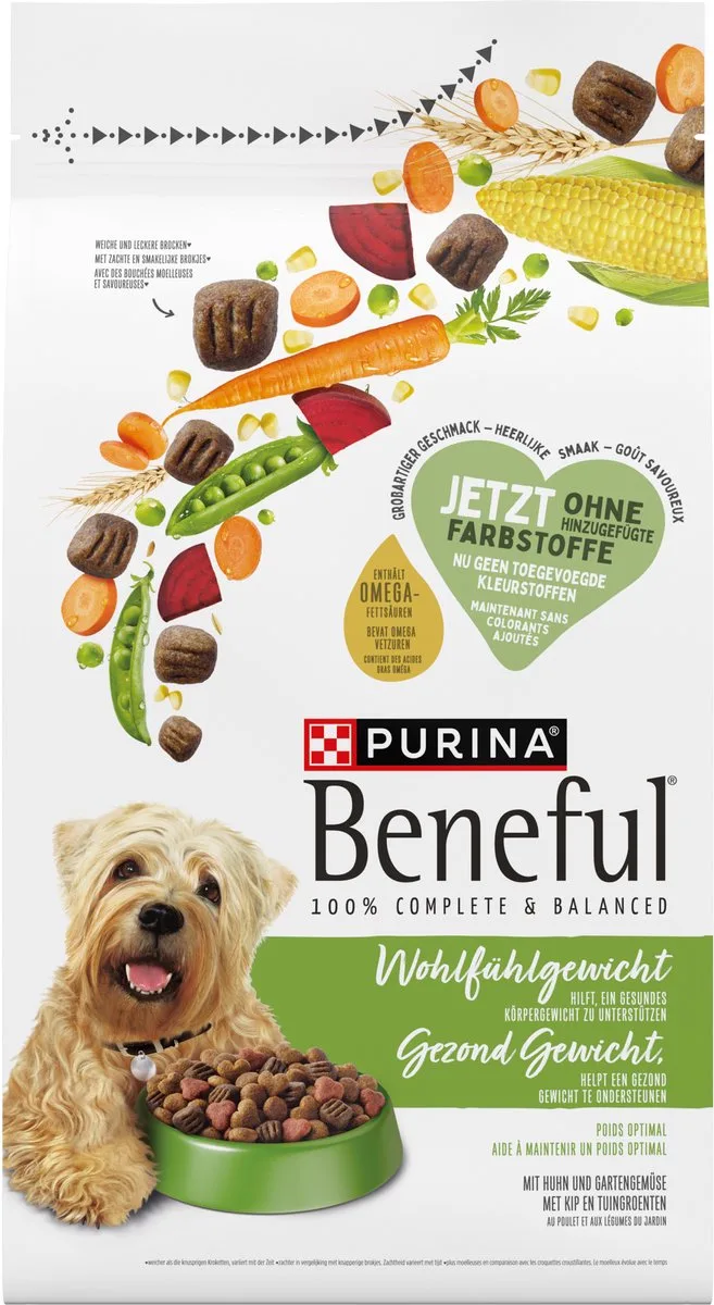 Gezond Gewicht Kip&Groente - Hondenvoer - 1.4 kg de Beneful – photo produit