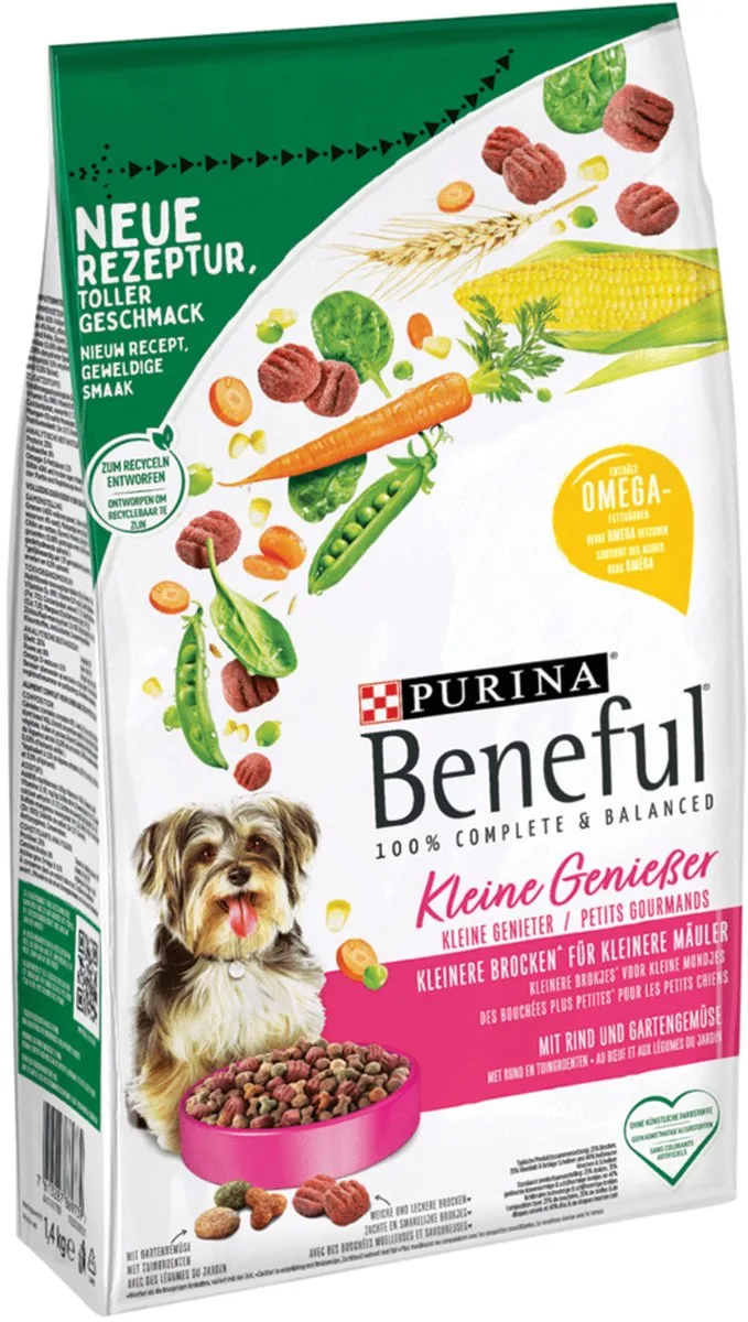 Kleine Genieter Rund&Groente - Hondenvoer - 1.4 kg de Beneful – photo produit