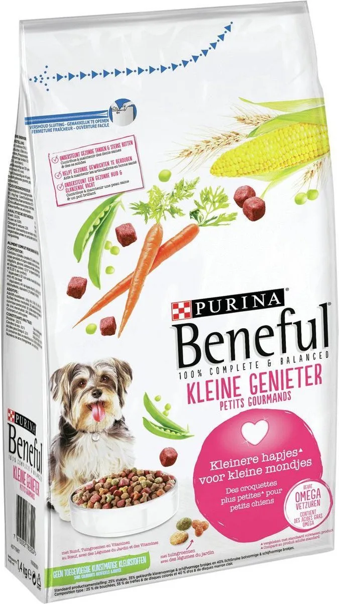 Kleine Genieter - Rund/Groente- Hondenvoer - 1,4 kg de Beneful – photo produit