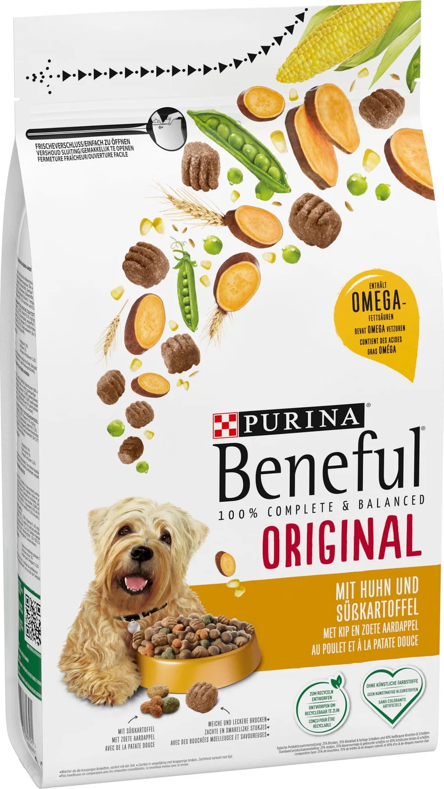 Original mit Huhn und Süßkartoffel - 1,40 kg von Beneful – Produktfoto