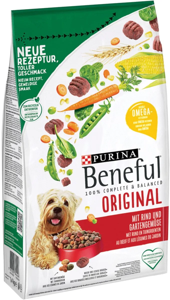 Original Rund&Groente - Hondenvoer - 1.4 kg by Beneful – product photo