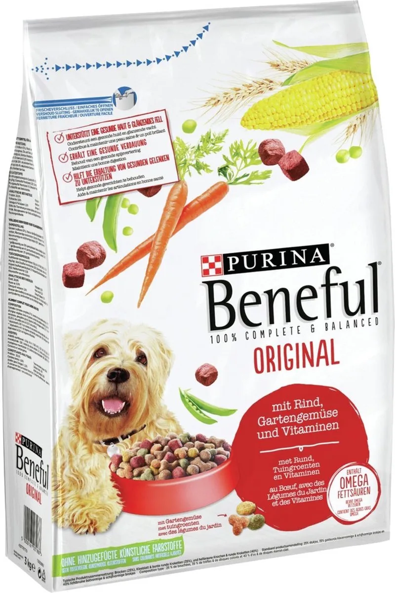 Original - Rund/Groente - Hondenvoer - 3 kg by Beneful – product photo