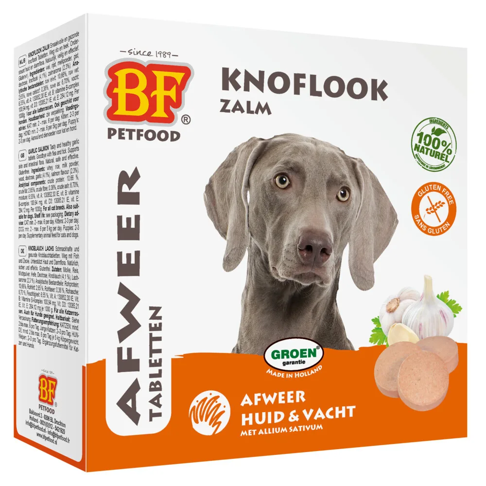 16x BF Petfood Hondensnoepjes Anti-vlo Zalm 55 stuks de BF Petfood – photo produit