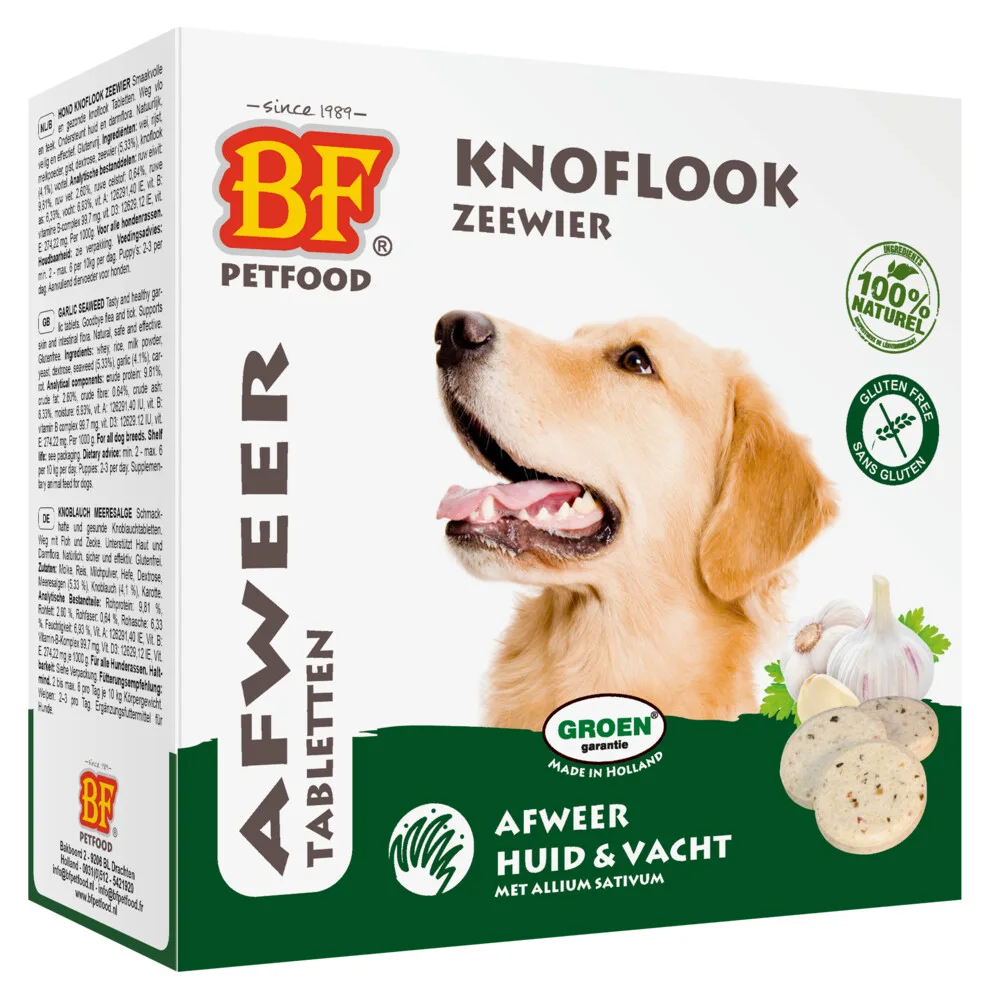 16x BF Petfood Hondensnoepjes Anti-vlo Zeewier 55 stuks de BF Petfood – photo produit