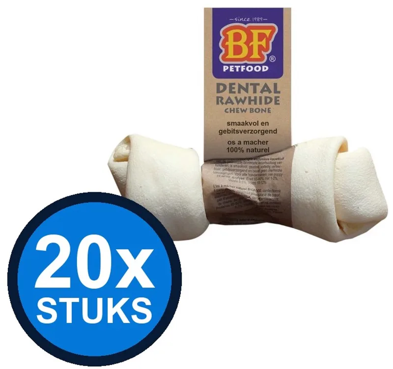 20x Biofood Knoop Dental - Kauwsnack - Small by BF Petfood – product photo