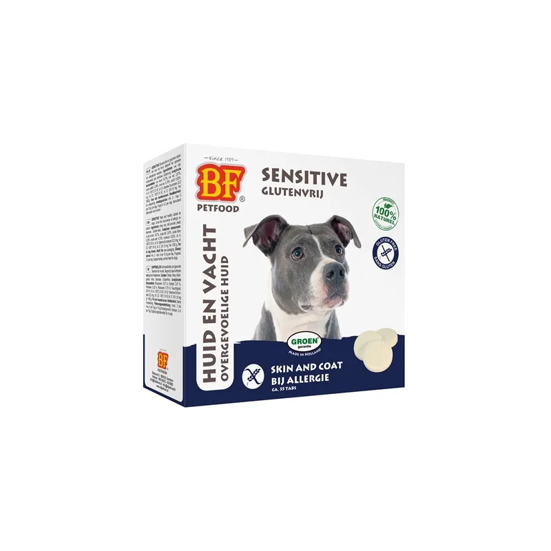 BIOFOOD DOG TREASURE EMPFINDLICHE HYPOALLERGENE HAUT UND FELL de BF Petfood en Regular – photo produit