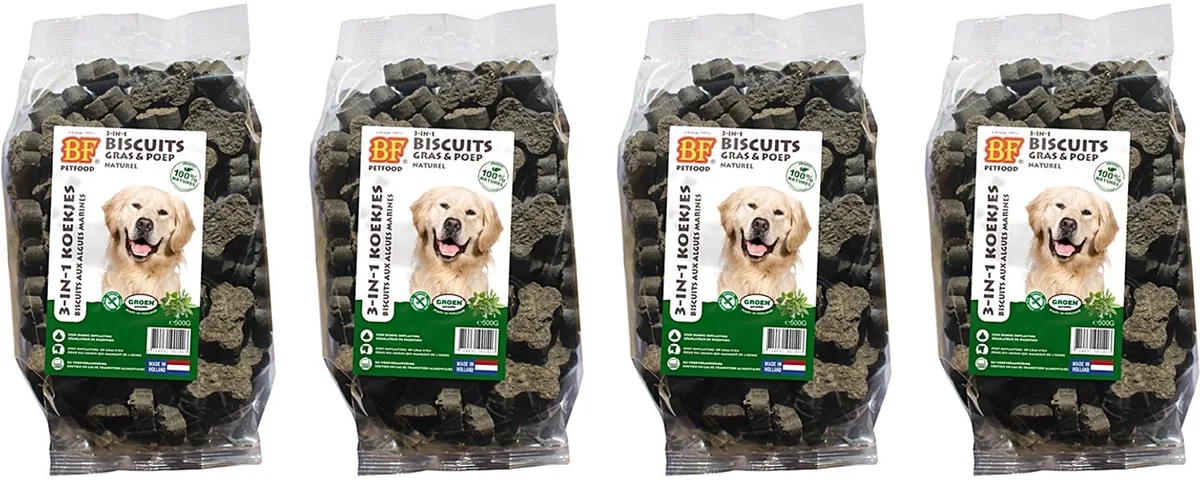 Hondenmineralenkoekjes BF Petfood - Gezonde Snacks met Kruiden - 4 stuks - Multipack von BF Petfood – Produktfoto