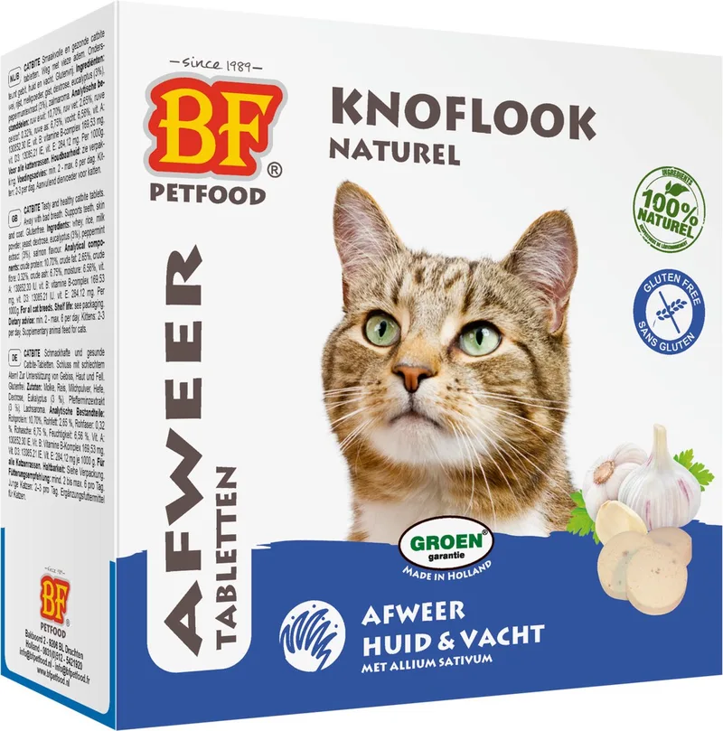 Kattensnoepjes - Knoflook - Naturel - 100 st de BF Petfood – photo produit