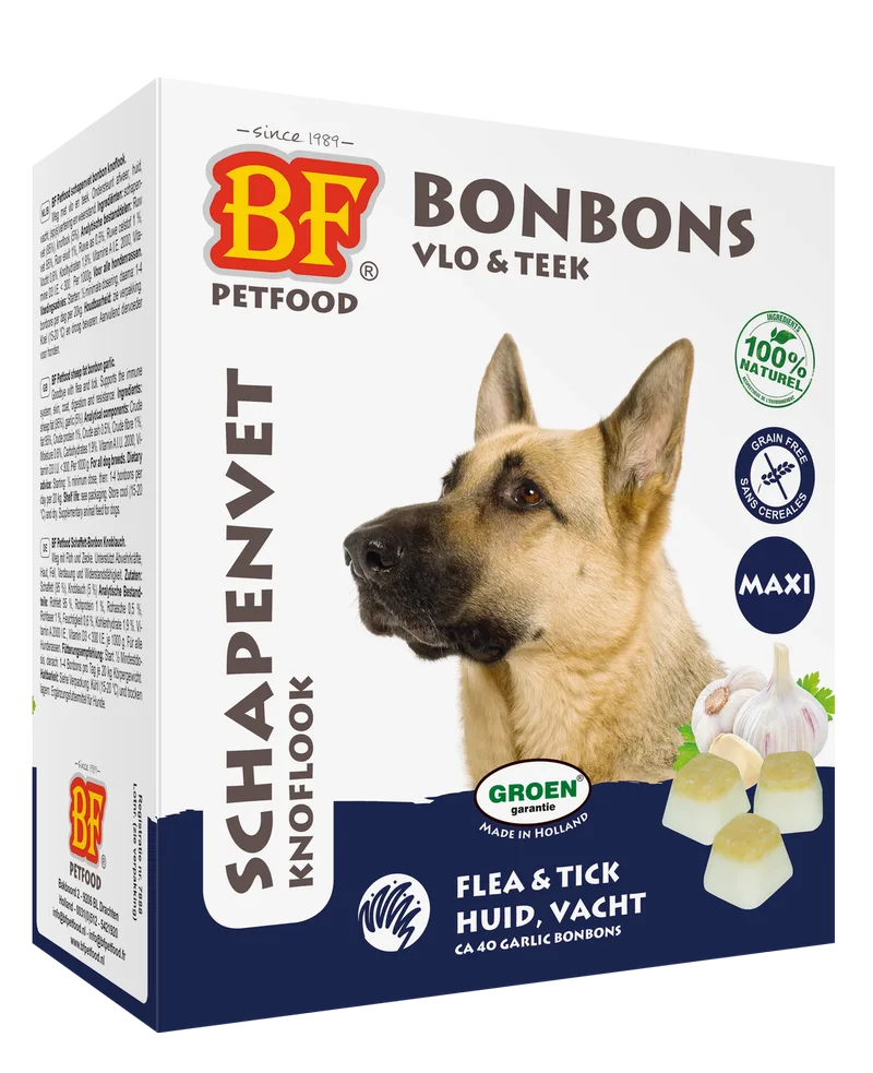 Schapenvet Maxi - Knoflook by BF Petfood – product photo
