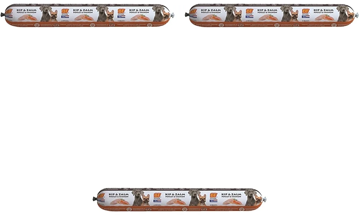 Vleesvoeding Zalm 800g von BF Petfood – Produktfoto