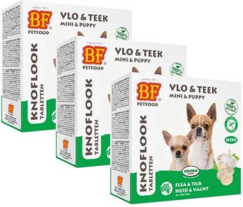 3x 100 st Biofood hondensnoepjes zeewier bij vlooien hondensnack von Biofood – Produktfoto