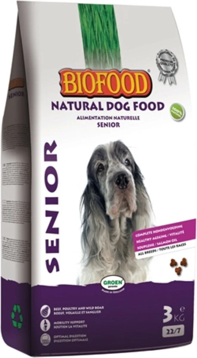 4x BF Petfood Senior Souplesse 3 kg by Biofood – product photo