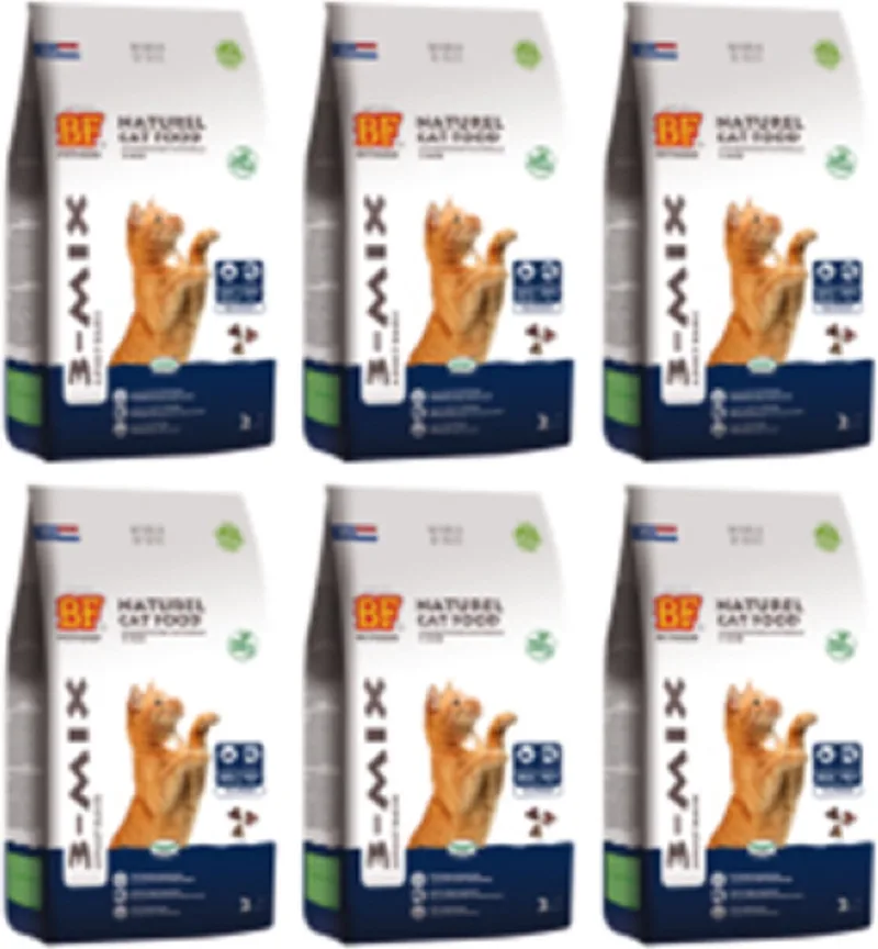 6x Biofood Kattenbrokjes 3-Mix - Kattenvoer - 2kg von Biofood – Produktfoto