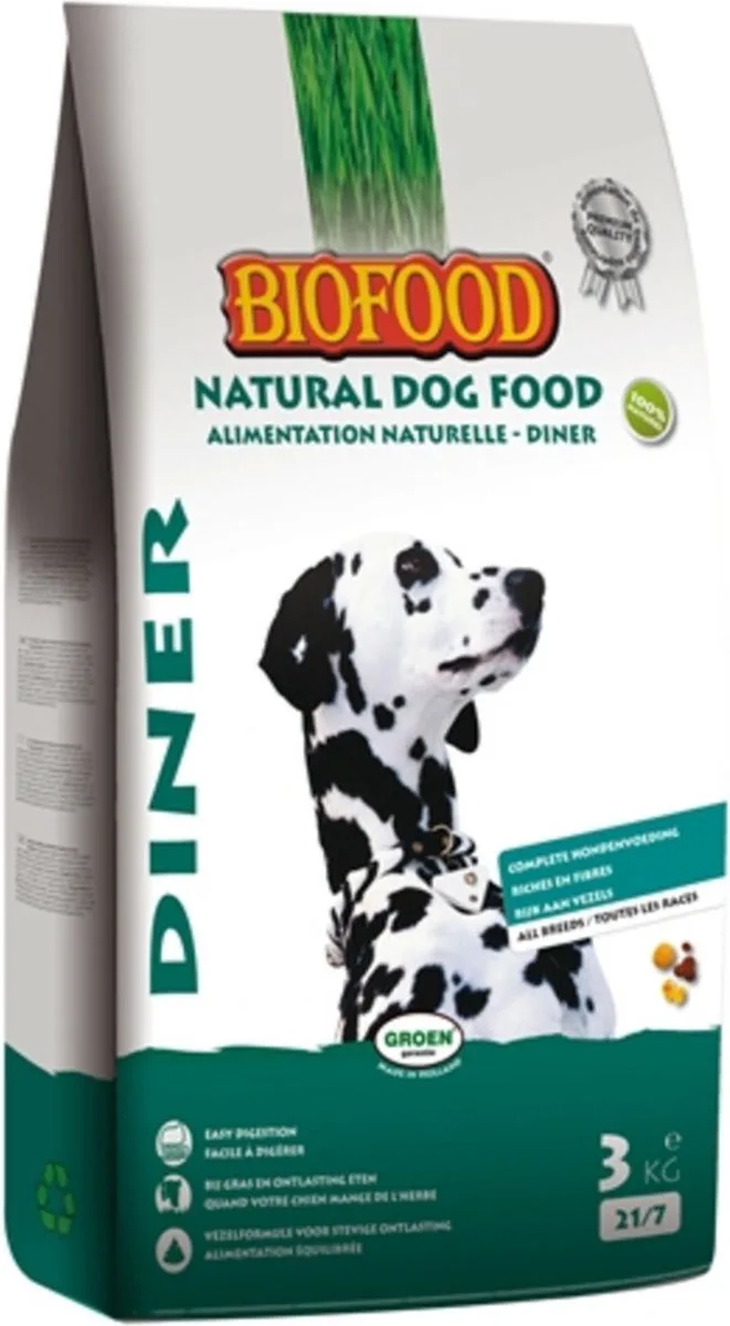 BF Petfood Diner - 4 x 3 kg - Voordeelverpakking by Biofood – product photo