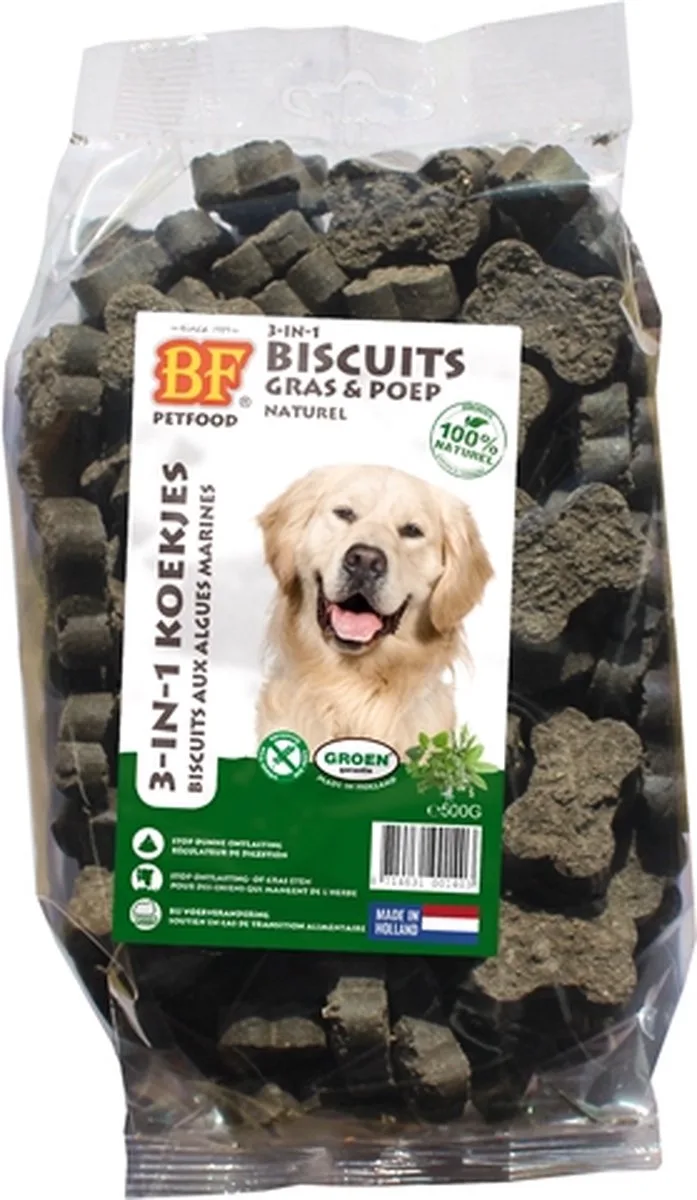 Biofood 3 In 1 Hondenmineralenkoekjes - Hondensnack - 500 g by Biofood – product photo