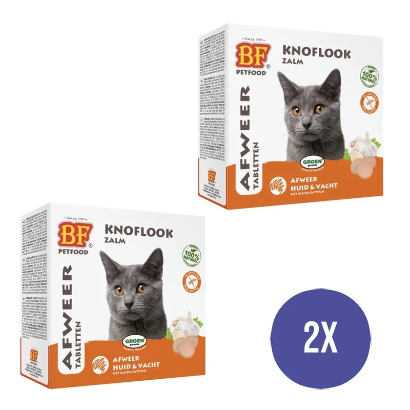 Combideal Biofood - BF Petfood Kattensnoepjes Bij Vlo - Zalm - 2x100 stuks by Biofood – product photo