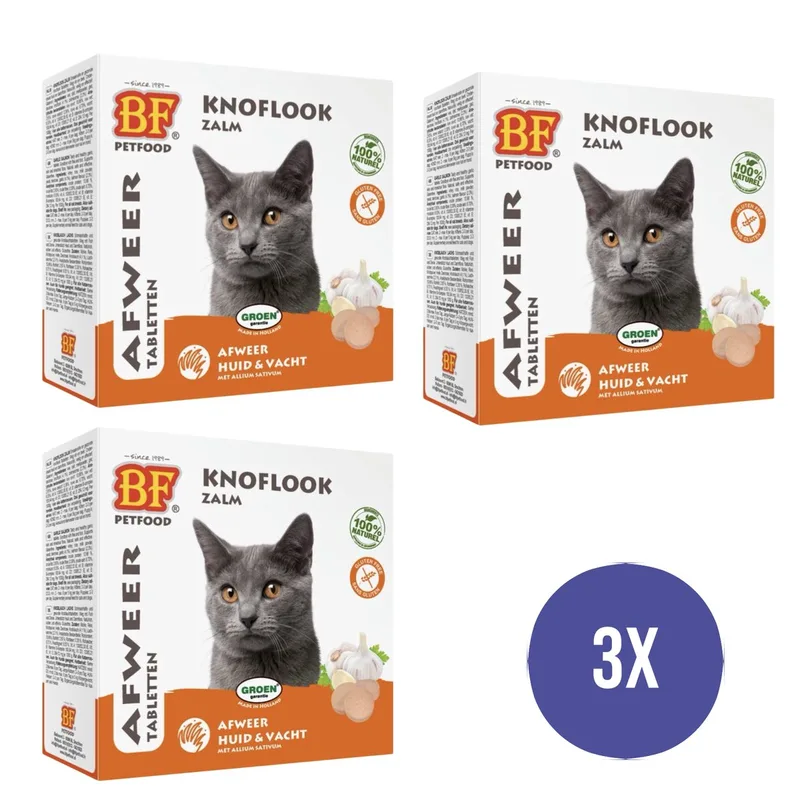 Combideal Biofood - BF Petfood Kattensnoepjes Bij Vlo - Zalm - 3x100 stuks by Biofood – product photo