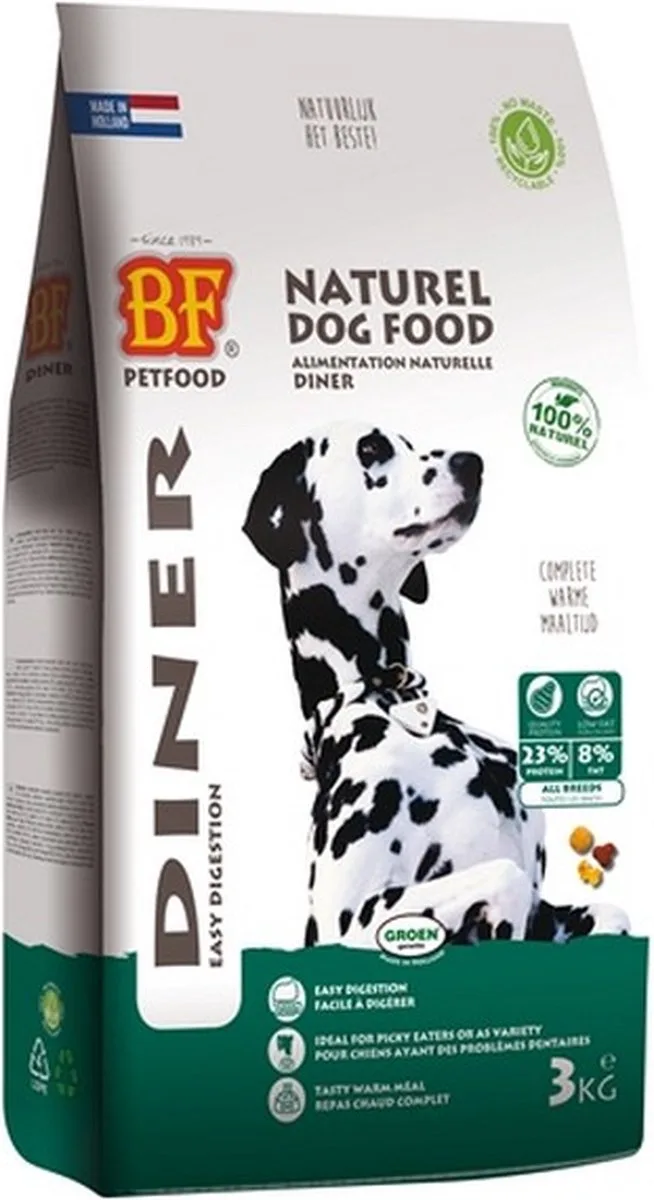Diner Hondenvoer - 3 kg by Biofood – product photo