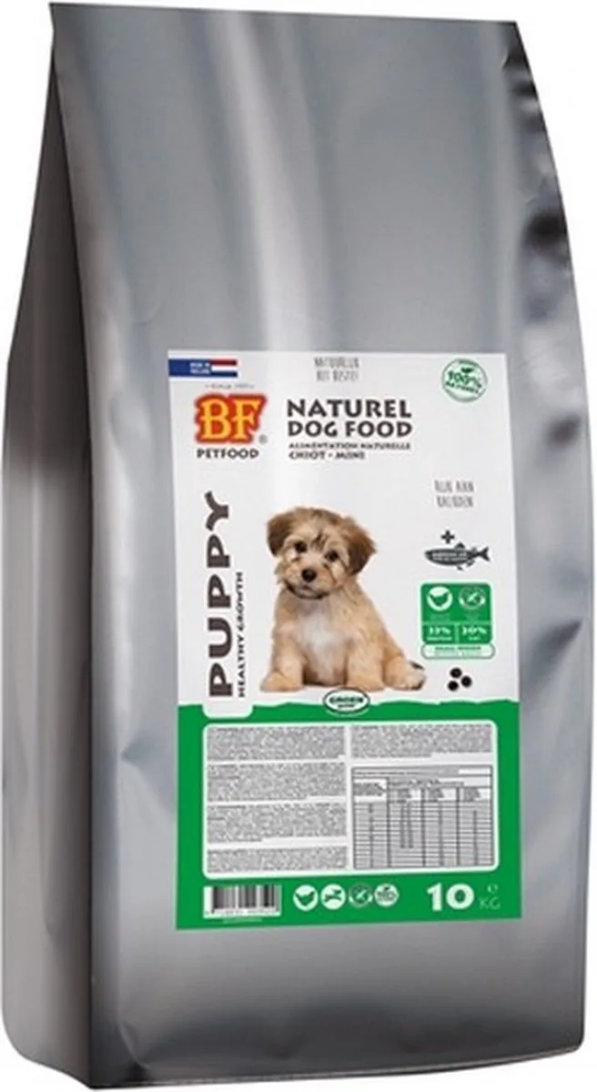 hondenbrokken voor puppy 10KG fra Biofood – produktbillede