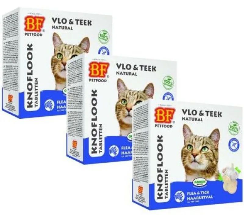 kattensnoepjes bij vlo naturel 3x 100 st de Biofood – photo produit