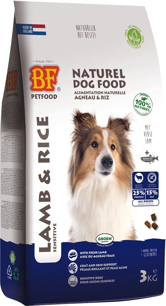 Lam/Rijst 3KG von Biofood – Produktfoto