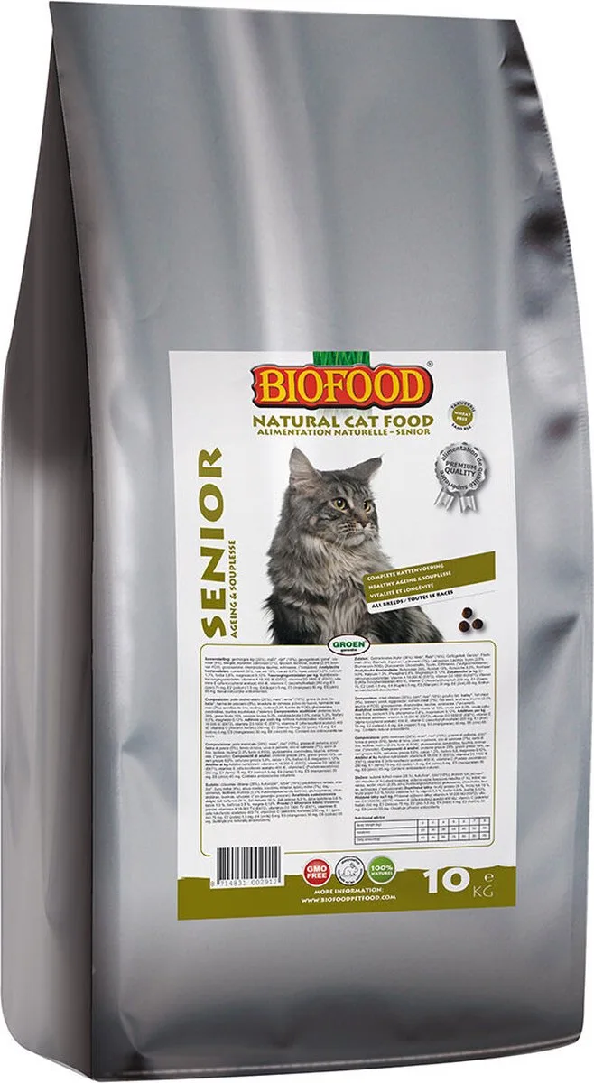 Premium Senior Ageing - Kattenvoer - 10kg by Biofood – product photo