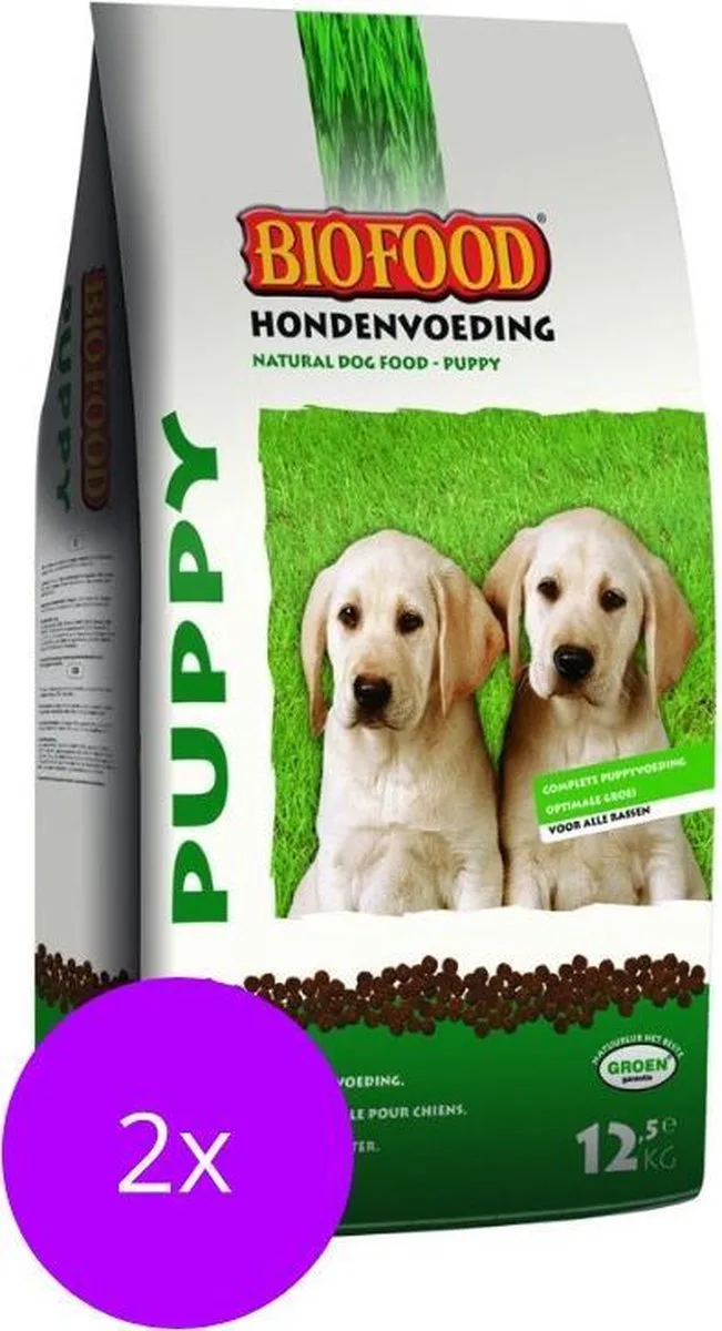 Puppy - 2 x 12,5kg - OP = OP de Biofood – photo produit