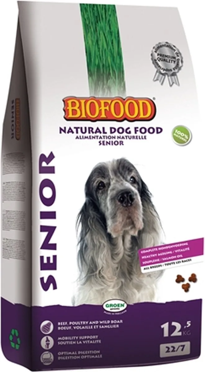 senior - 12,5 kg - 1 stuks de Biofood – photo produit