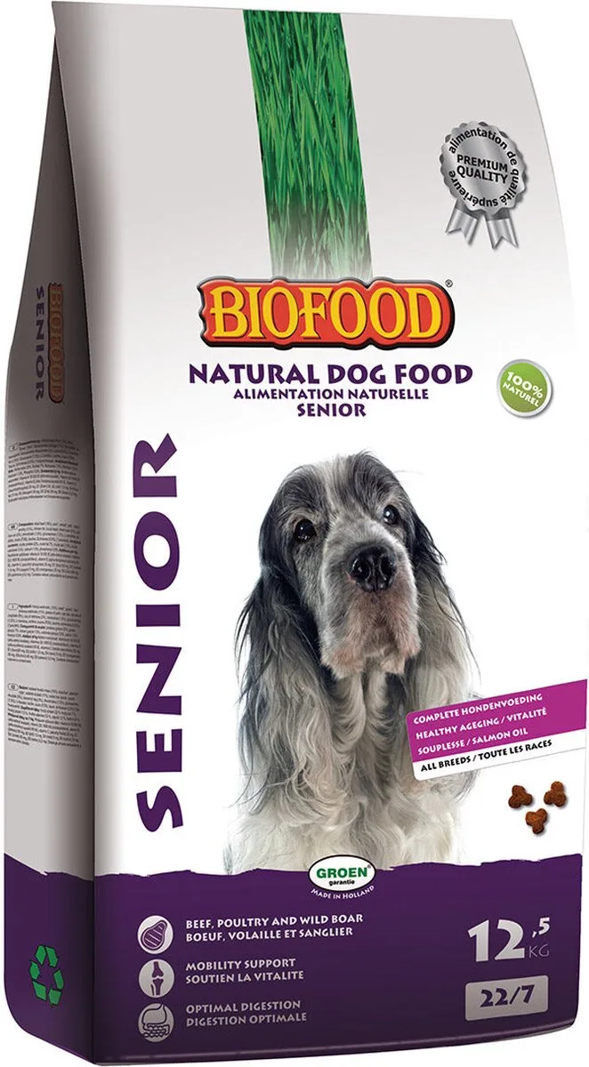 Senior Souplesse - Hondenvoer - 12.5kg by Biofood – product photo