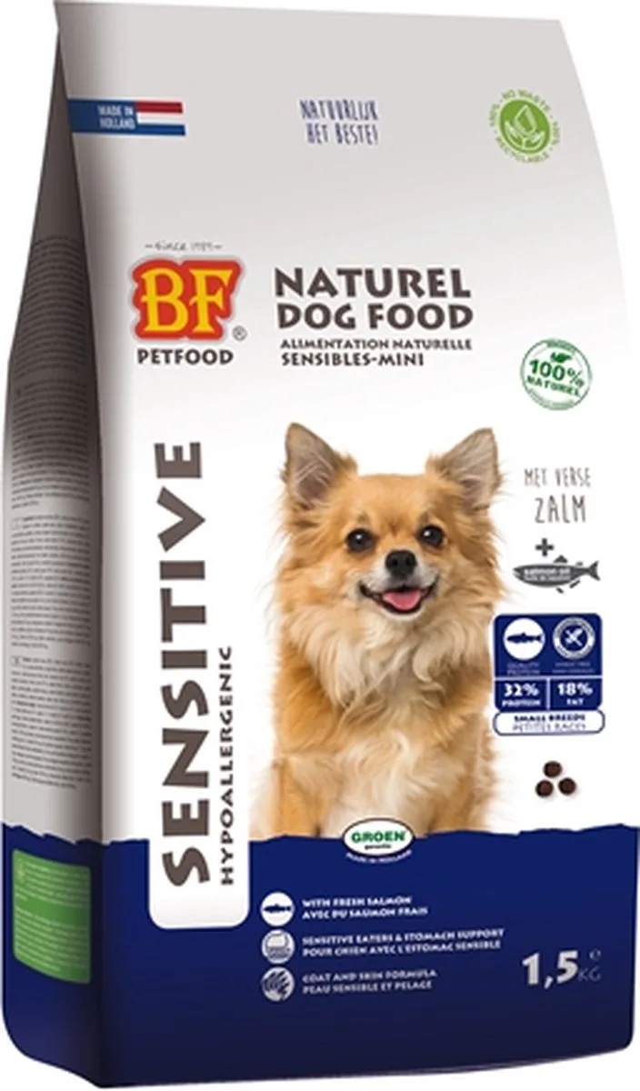 SENSITIVE SMALL BREED 1,5KG von Biofood – Produktfoto