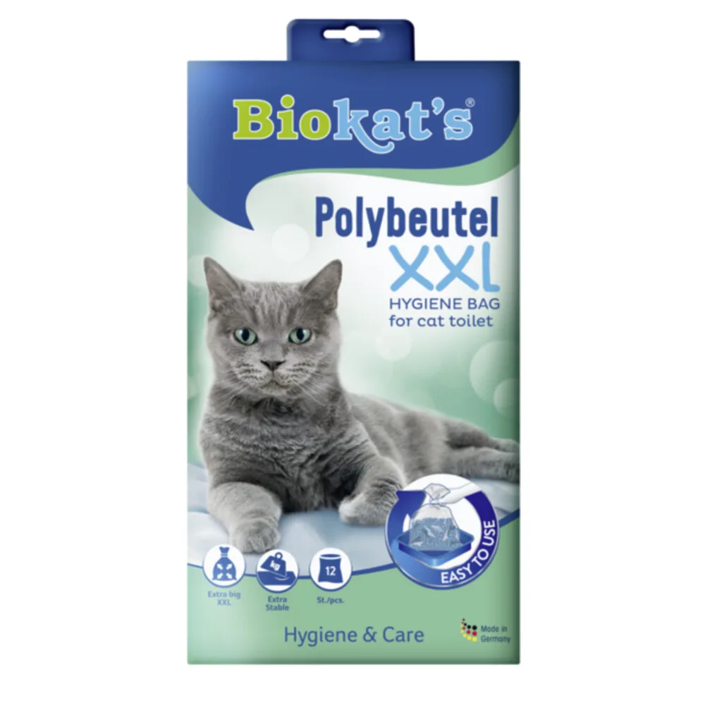12x Biokat's Wegwerp Polyzak XXL 12 stuks de Biokat's – photo produit