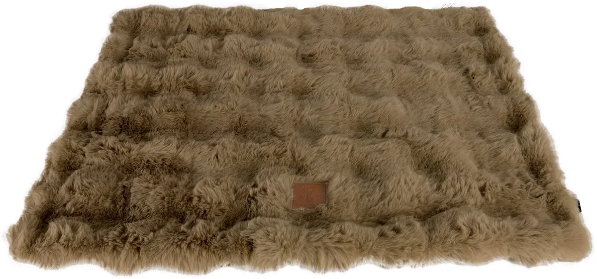 Blanket - Zeer Zacht Imitatie Bont - Dierendeken - Hondendeken - Kattendeken - Kleur: - 76x60cm by Boony in Stag Brown – product photo