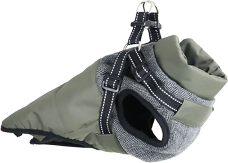 Boon Hondenjas en Tuig Alpine Army 35cm von Boony in Grün – Produktfoto