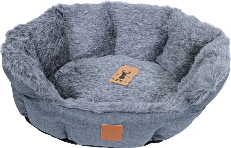 'Est 1941' - Badger Grey - Honden/Katten Mand - 60 cm de Boony en Gris – photo produit